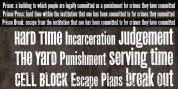 Prison AOE font download