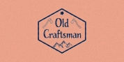 Old Craftsman font download