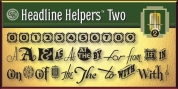 Headline Helpers Two SG font download