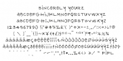 Sincerely Yourz font download