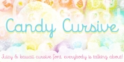 Candy Cursive font download