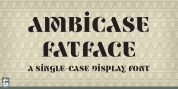 Ambicase Fatface font download