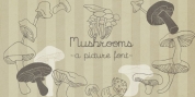 Mushrooms font download