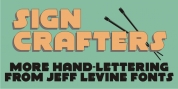 Sign Crafters JNL font download