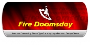 Fire Doomsday font download