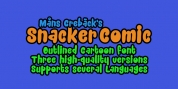 Snacker Comic font download