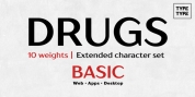 TT Drugs font download