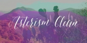 Asterism Clean font download