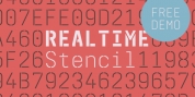 Realtime Stencil font download