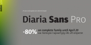 Diaria Sans Pro font download