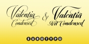 Valentia Condensed font download