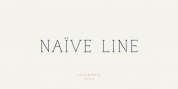 Naive Line font download