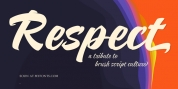 Respect font download