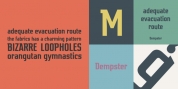 Dempster font download