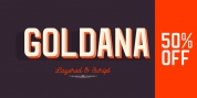 Goldana font download