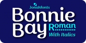 Bonnie Bay Roman font download