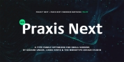 Praxis Next font download