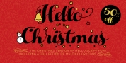 Hello Christmas font download