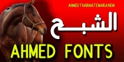 AHMED NEW font download