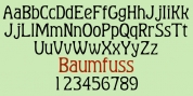 Baumfuss font download