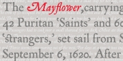 P22 Mayflower font download