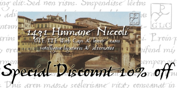 1431 Humane Niccoli font preview