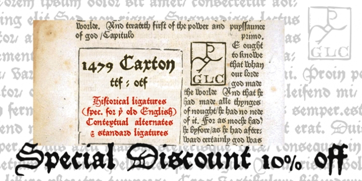 1479 Caxton font preview