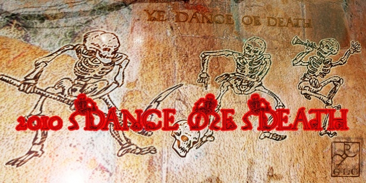 2010 Dance Of Death font preview
