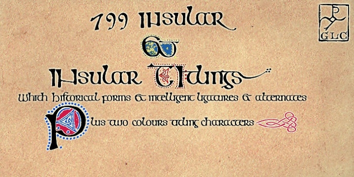799 Insular font preview