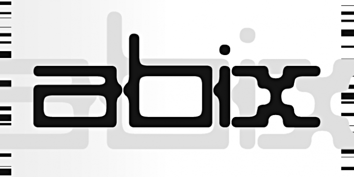 Abix font preview