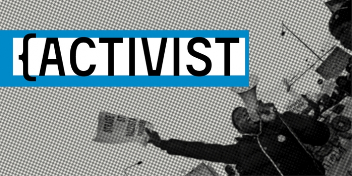 Activist font preview