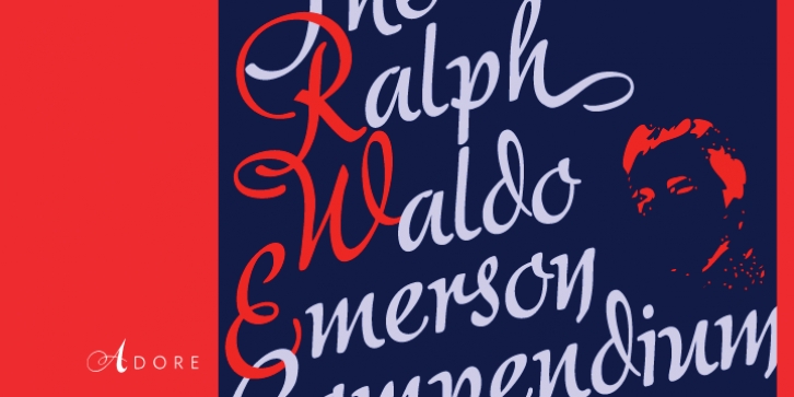 Adore font preview