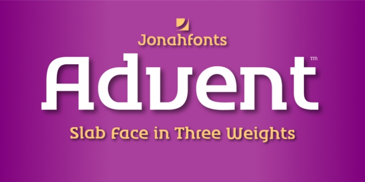 Advent font preview