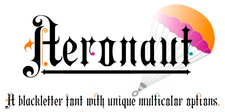 Aeronaut font preview