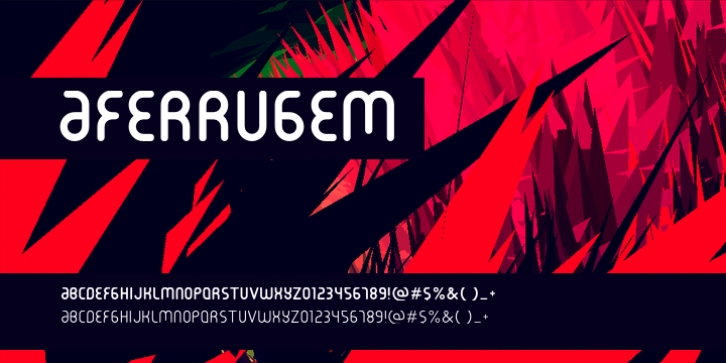 AFerrugem font preview