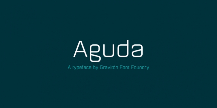 Aguda font preview