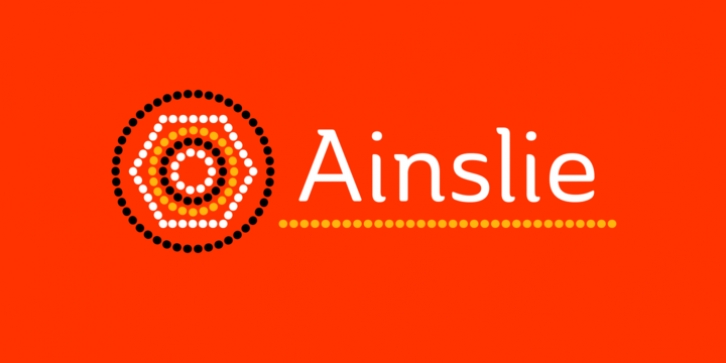 Ainslie font preview