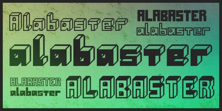 Alabaster font preview