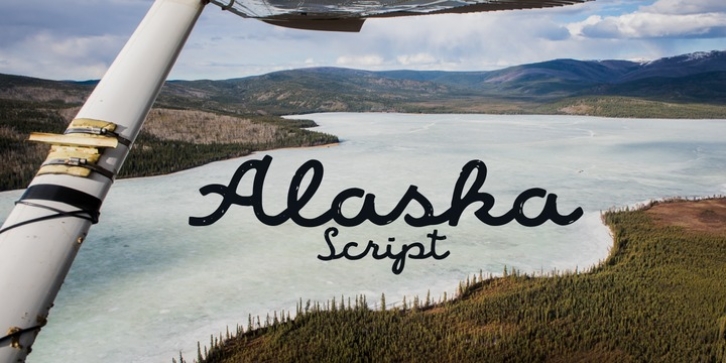 Alaska Script font preview