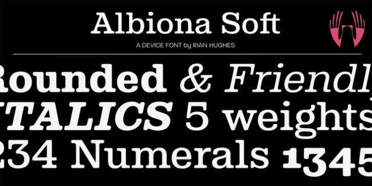 Albiona Soft font preview