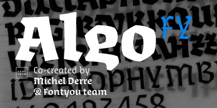 Algo FY font preview