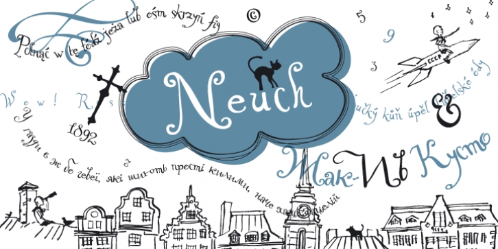 ALS Neuch font preview