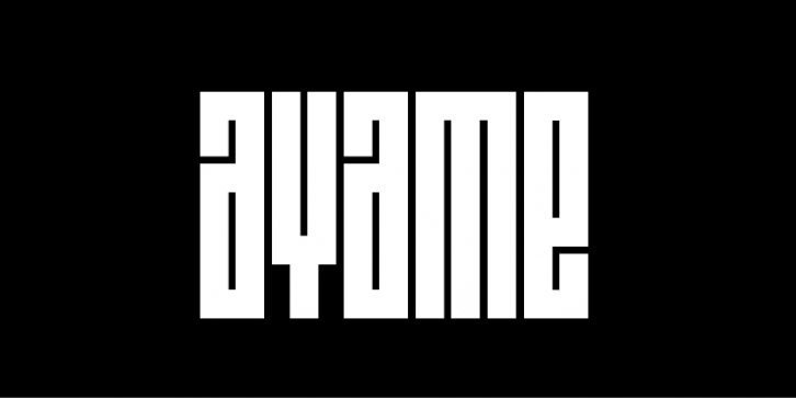 ALT Ayame font preview