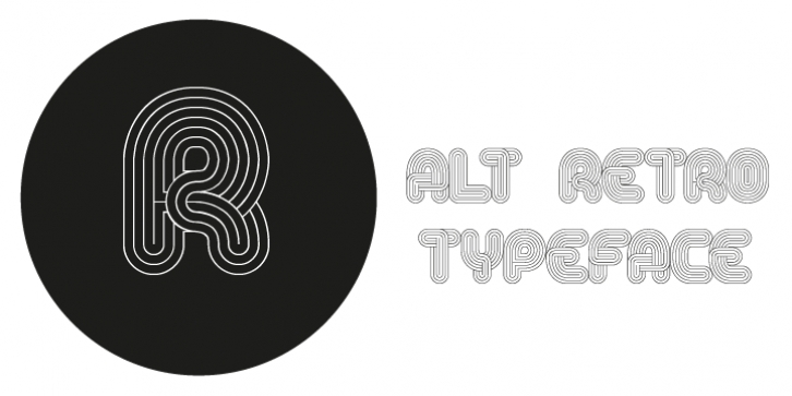 Alt Retro font preview