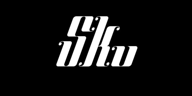 Alt Sku font preview