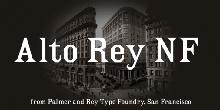 Alto Rey NF font preview