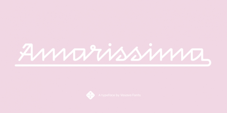 Amarissima font preview