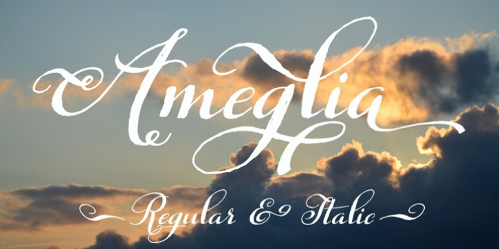 Ameglia font preview