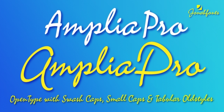 Amplia Pro font preview