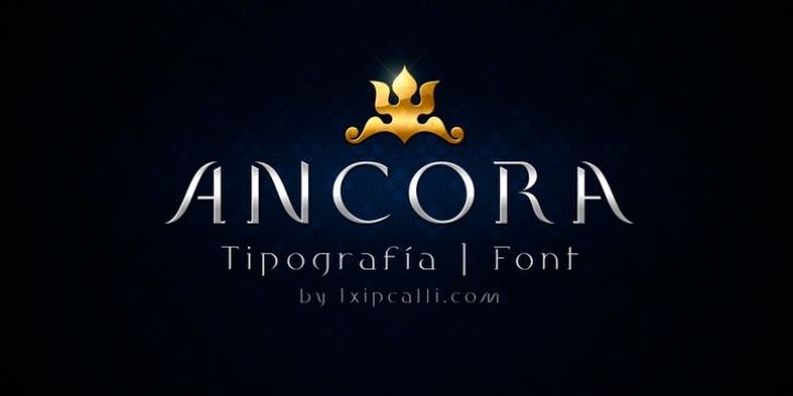 Ancora font preview